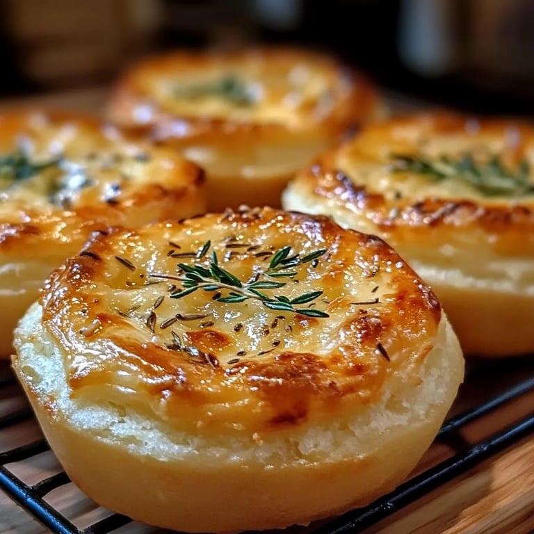 Golden Crust Garlic Rosemary Focaccia Muffins: An Amazing Ultimate Recipe