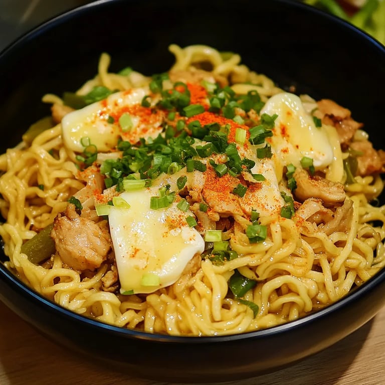 Bratnudeln mit Spitzkohl und Möhren