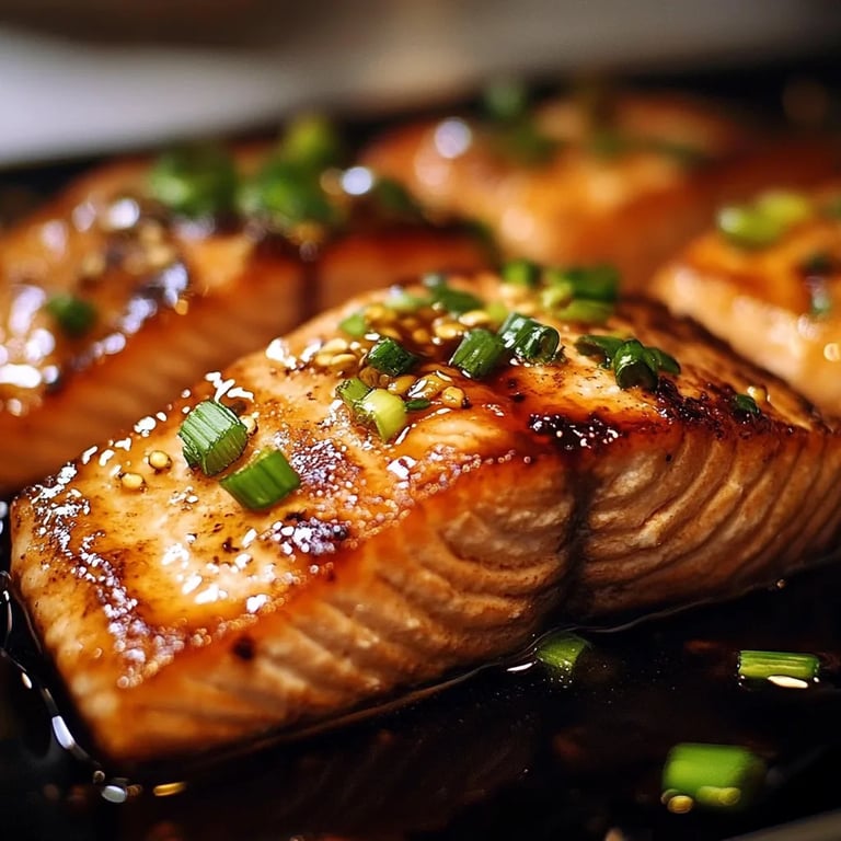 Honey Glazed Salmon