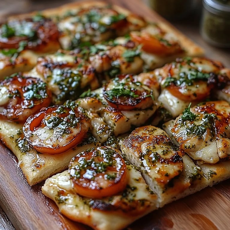 Pesto Chicken Flatbread: An Incredible Ultimate Recipe