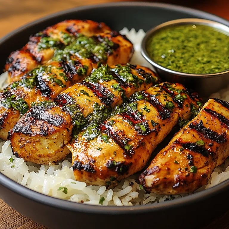 Peruvian Chicken & Rice with Green Sauce: An Amazing Ultimate Recipe