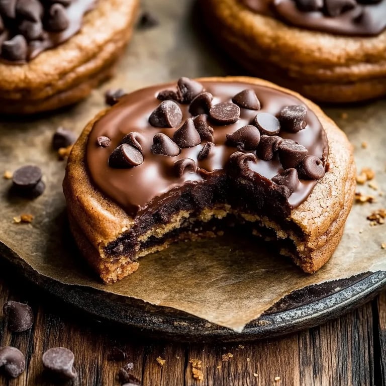 Hausgemachte Schokoladenkekse