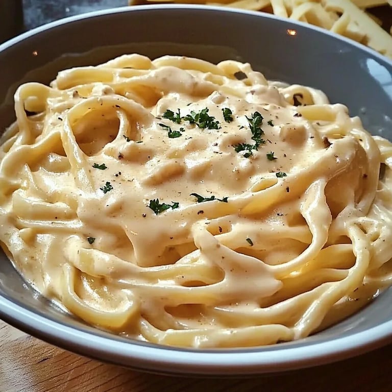 Till Död För Fettuccine Alfredo: Ett Otroligt Recept