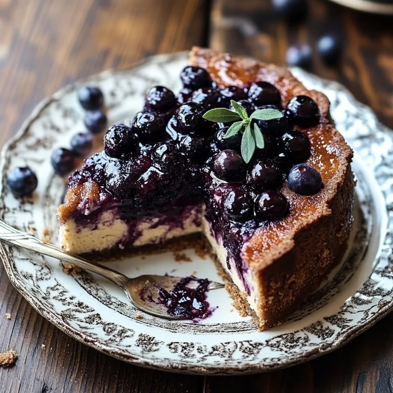 Simple Blueberry Basque Cheesecake: An Incredible 7-Step Recipe