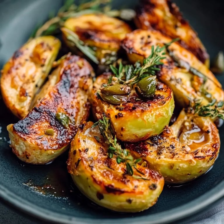 Rosenkohl aus dem Ofen