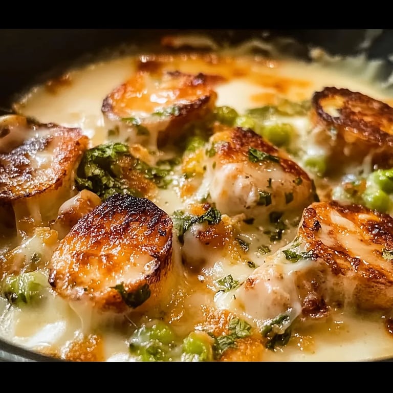 Cremige Rosenkohlpfanne