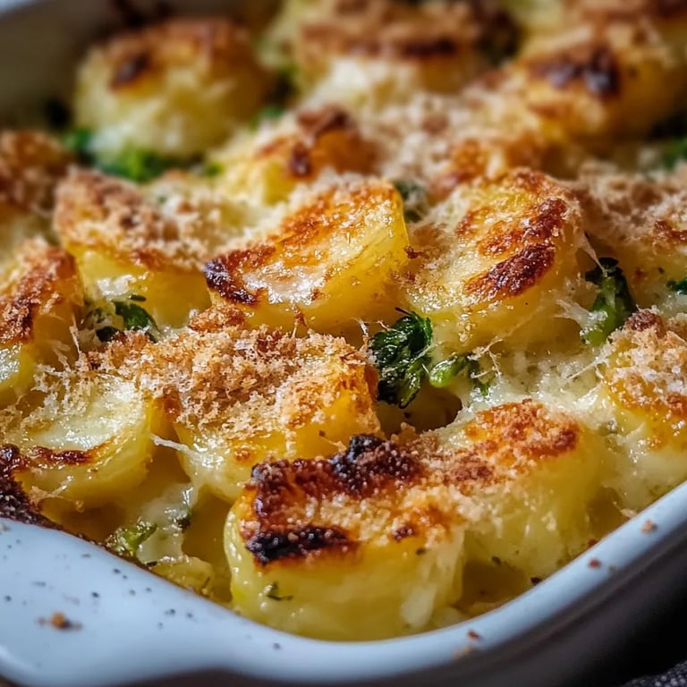 Knusprige Knoblauch Parmesan Rosenkohl