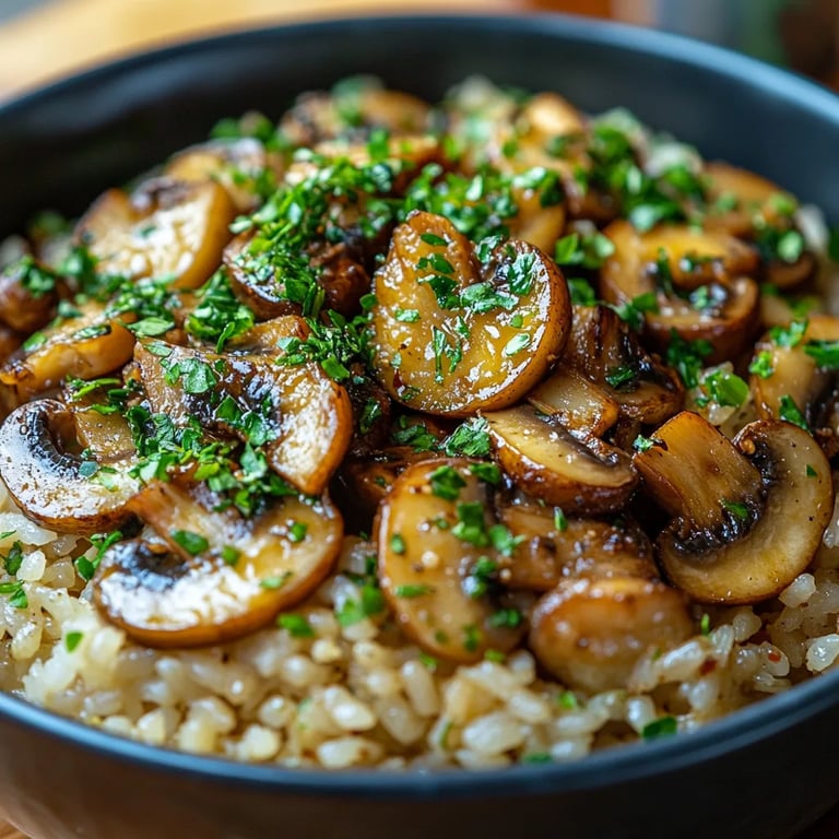 One-Pot Soy Sauce Mushroom Rice: An Incredible Ultimate Recipe