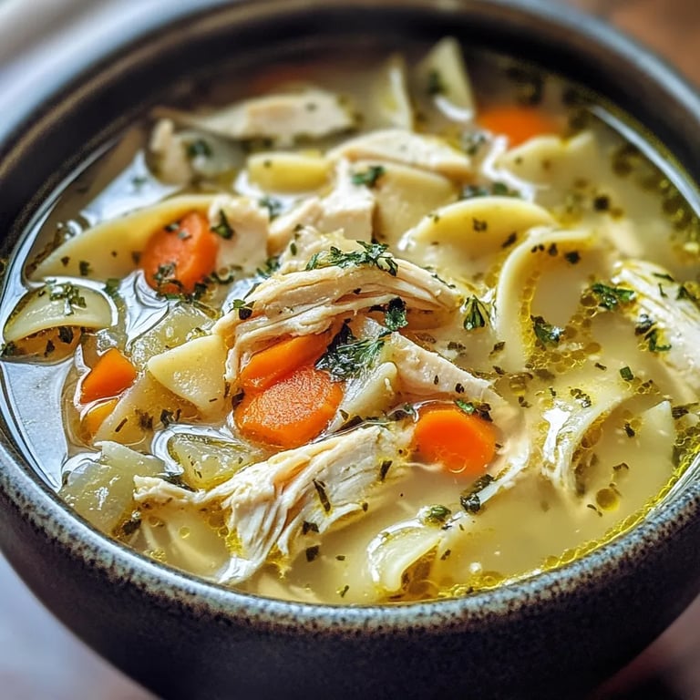 Literally the Best Chicken Noodle Soup