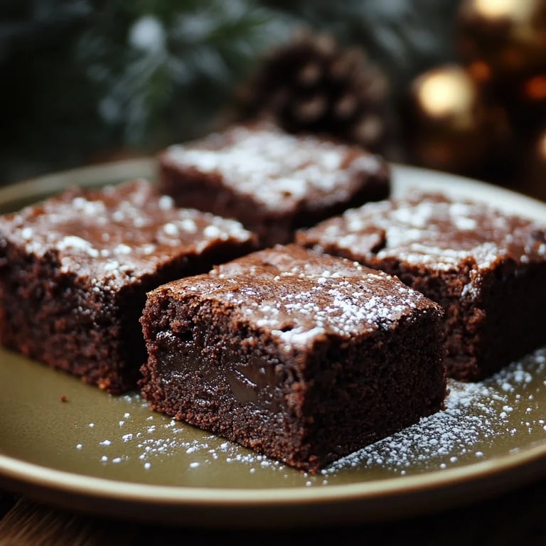 Lebkuchen Brownies