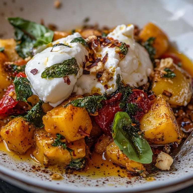 Calabaza Asada con Burrata: La Increíble Receta Última