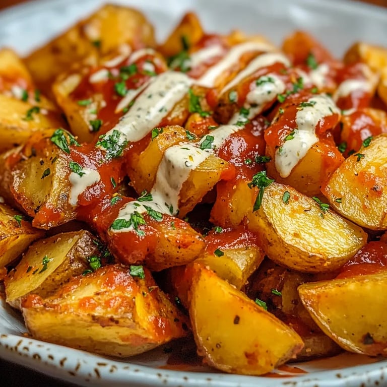 Patatas Bravas con Salsa Picante Casera: La Increíble Receta Última