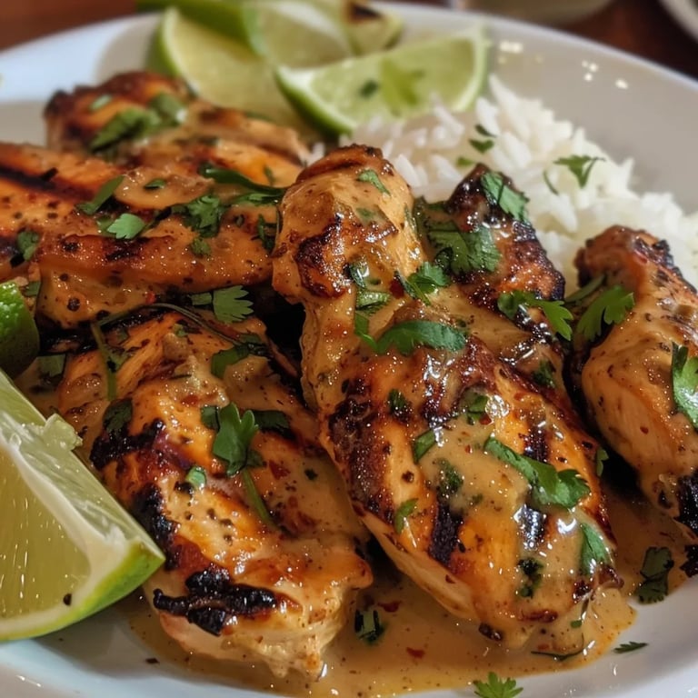 Frango ao Coco e Limão