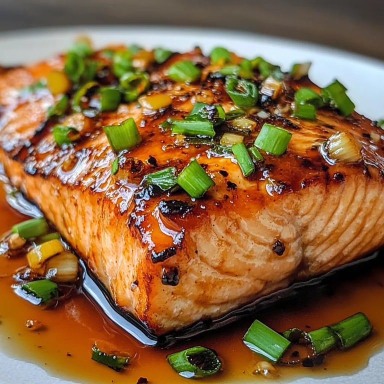 Perfectly Crispy Honey Garlic Salmon