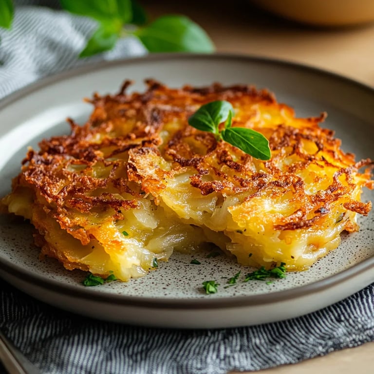 Rösti aus dem Backofen - ganz einfach gemacht!