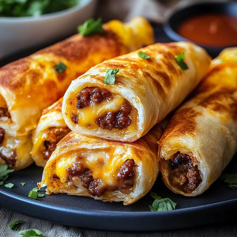 Garlic Butter Cheeseburger Rollups: An Incredible Ultimate Recipe