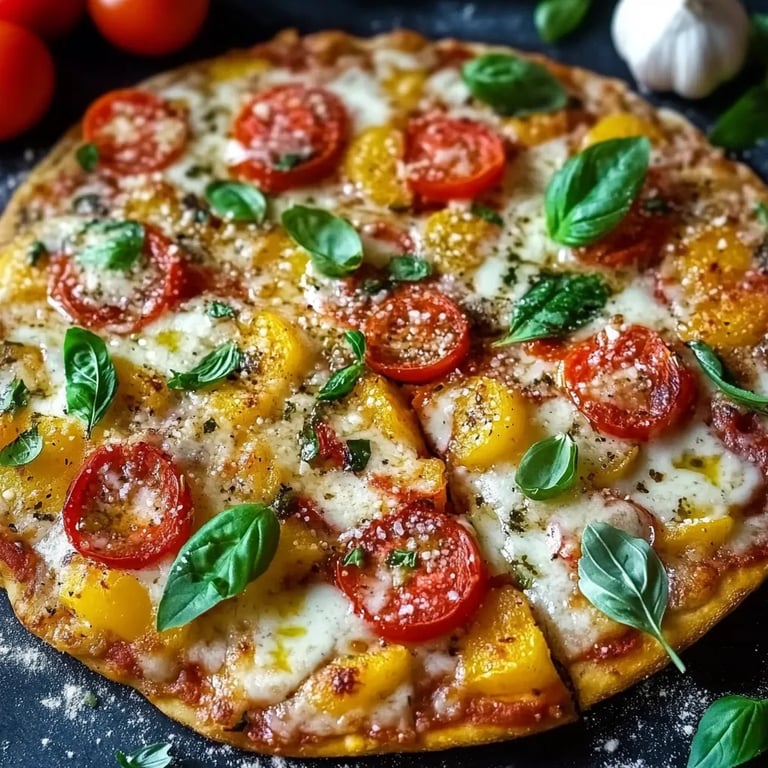 Kartoffelpizza vom Blech