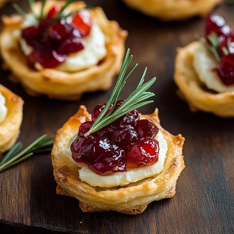 Cranberry Brie Bites