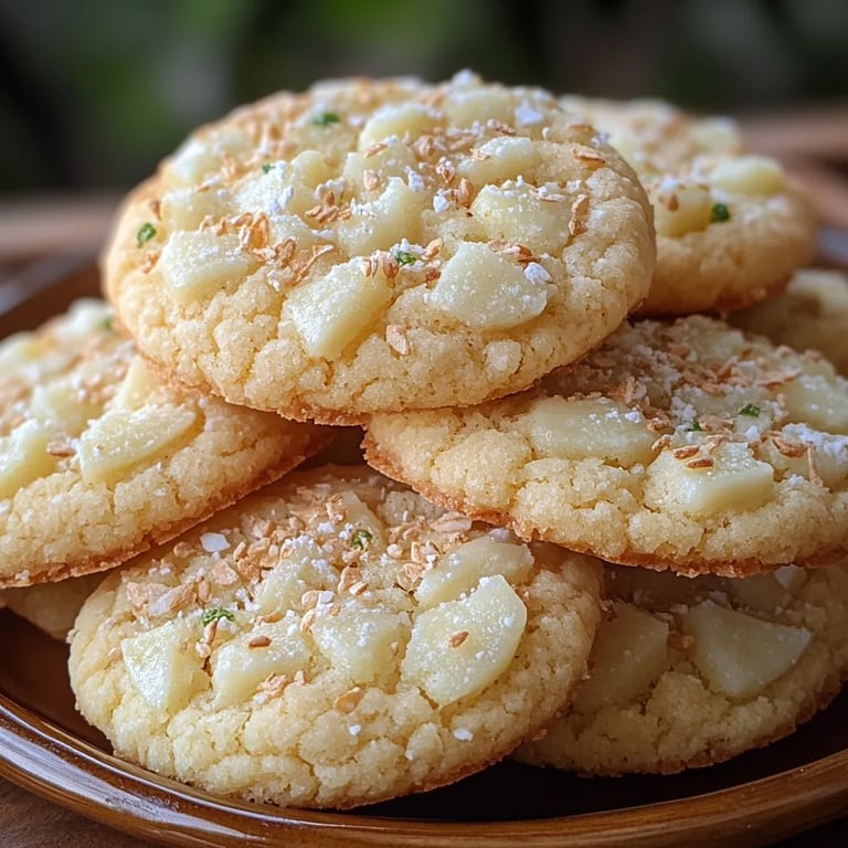 Cookies Craquelés à la Noix de Coco et Citron Vert : Une Recette Incroyable Ultime