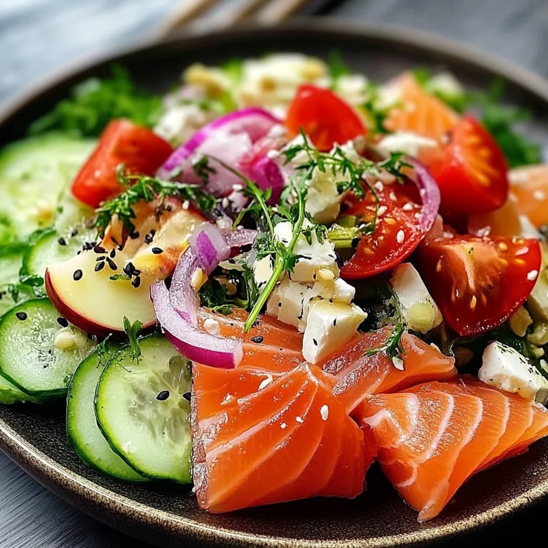 Smoked Salmon Salad