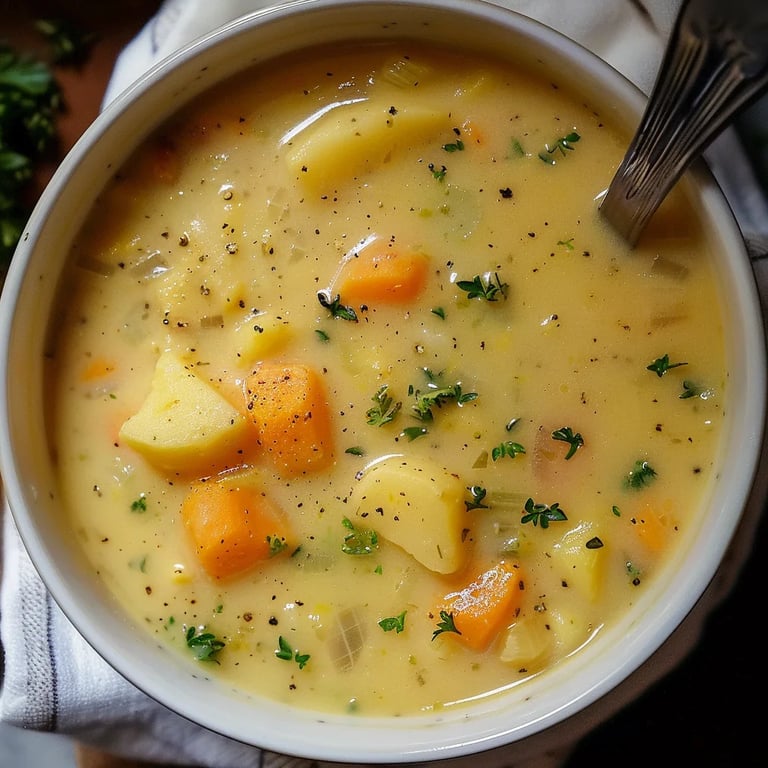 Deutsche Kartoffelsuppe