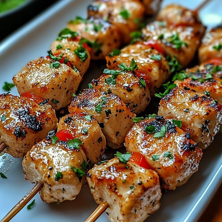 Juicy & Crispy Garlic Parmesan Chicken Skewers: An Incredible Ultimate Recipe