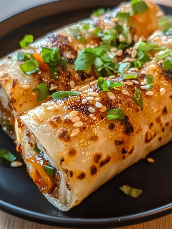 Spicy Schezwan Roti Roll
