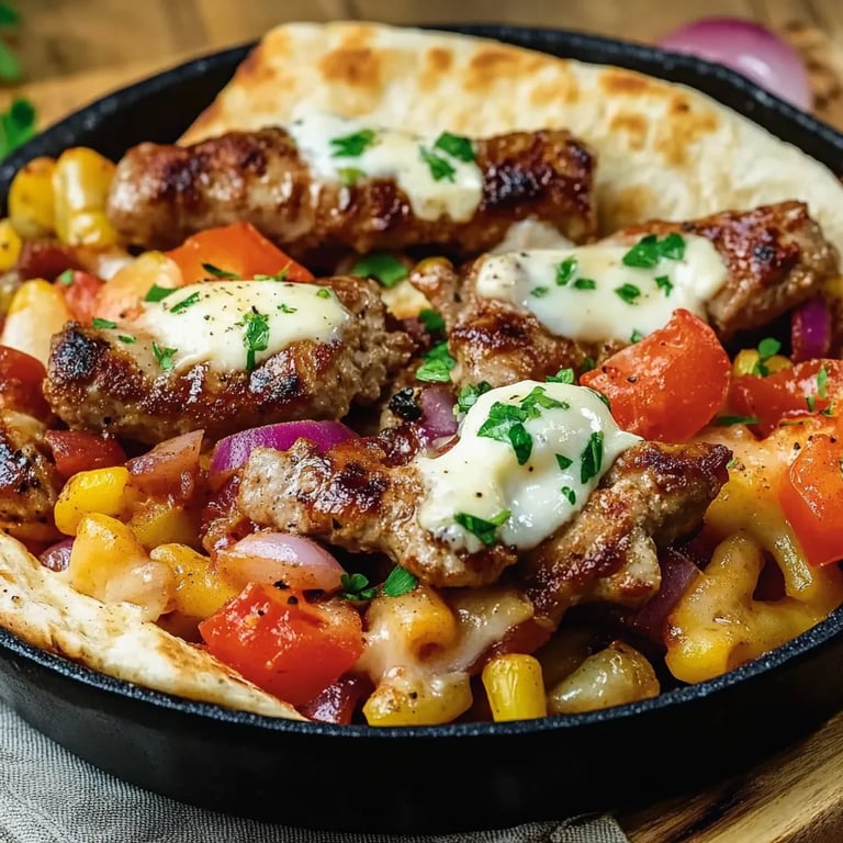 Zapiekanka Makaronowa Gyros