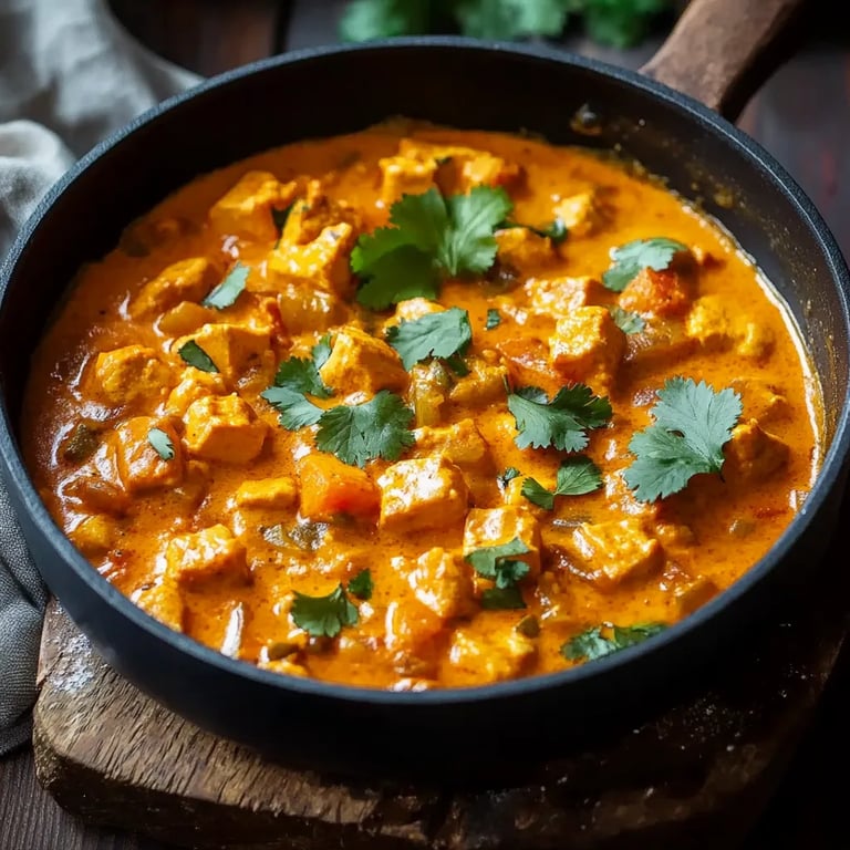 Kürbis-Curry mit Kokosmilch