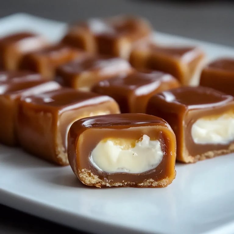 Heavenly Vanilla Cream Filled Caramels