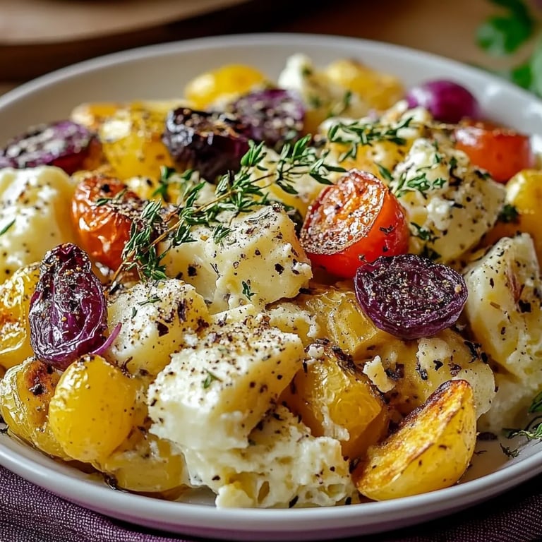 Feta Kartoffeln Ofengemüse