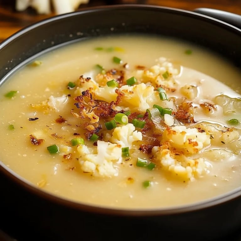 Omas Blumenkohlsuppe