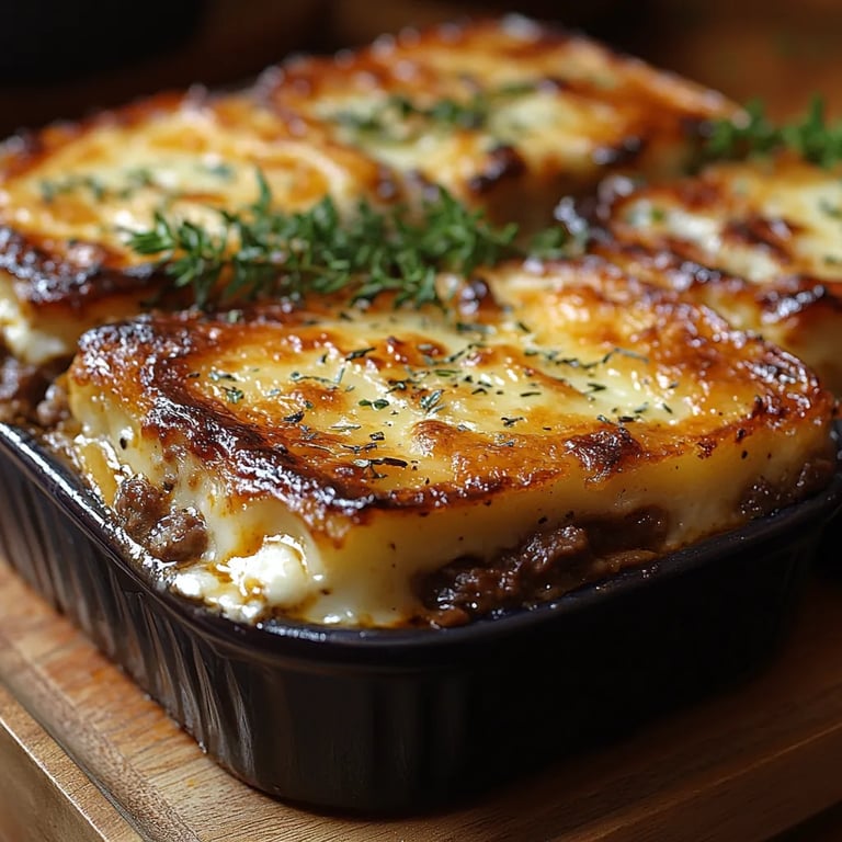 Traditionelles griechisches Moussaka-Rezept: Ein Unglaubliches Ultimatives Gericht für 4 Personen