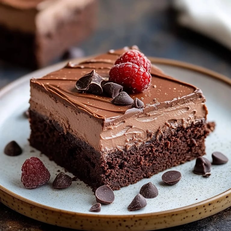 Chocolate Mousse Brownies