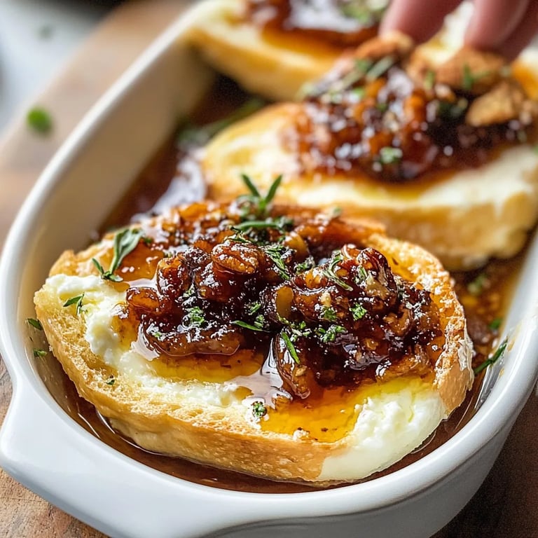 Goat Cheese Appetizer with Fig Jam and Pecans