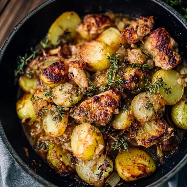 Rosenkohl Kartoffel Auflauf