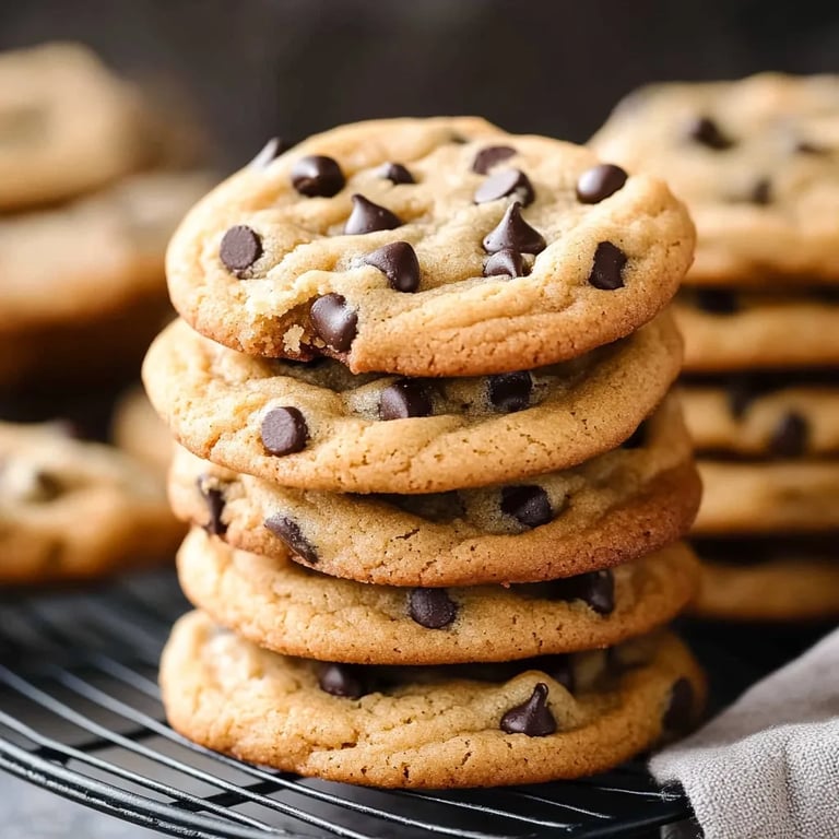 Soft & Chewy Dairy-free Chocolate Chip Cookies