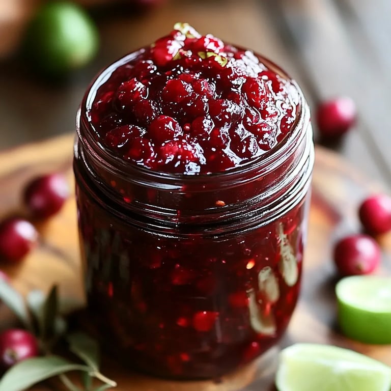 Cranberry Jalapeño Jam