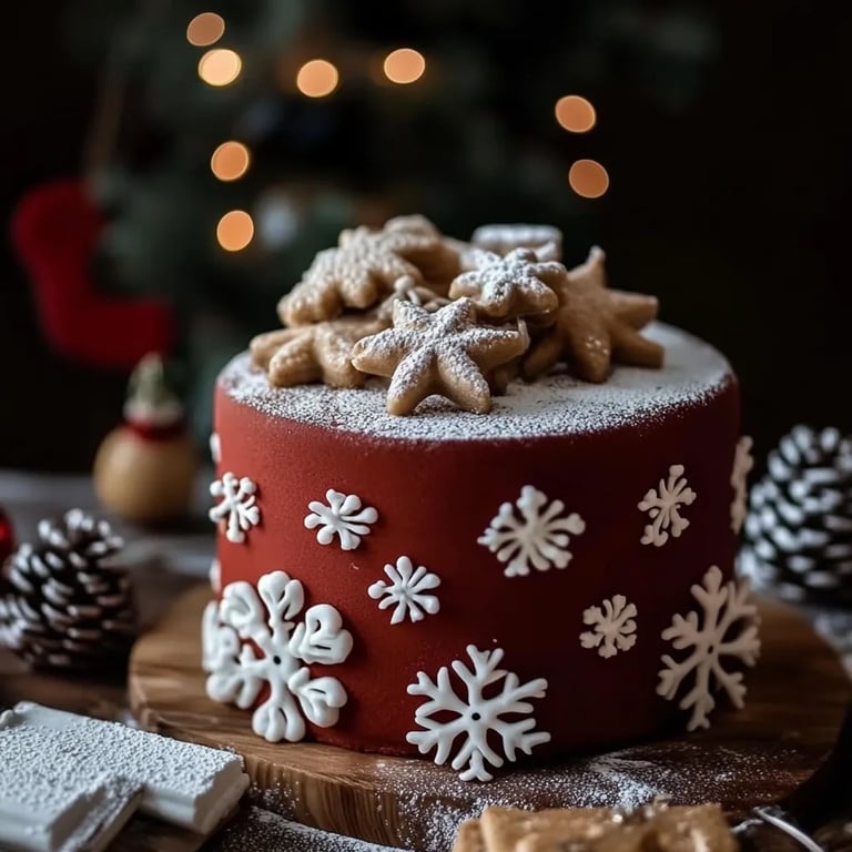 Motivtorten Weihnachten