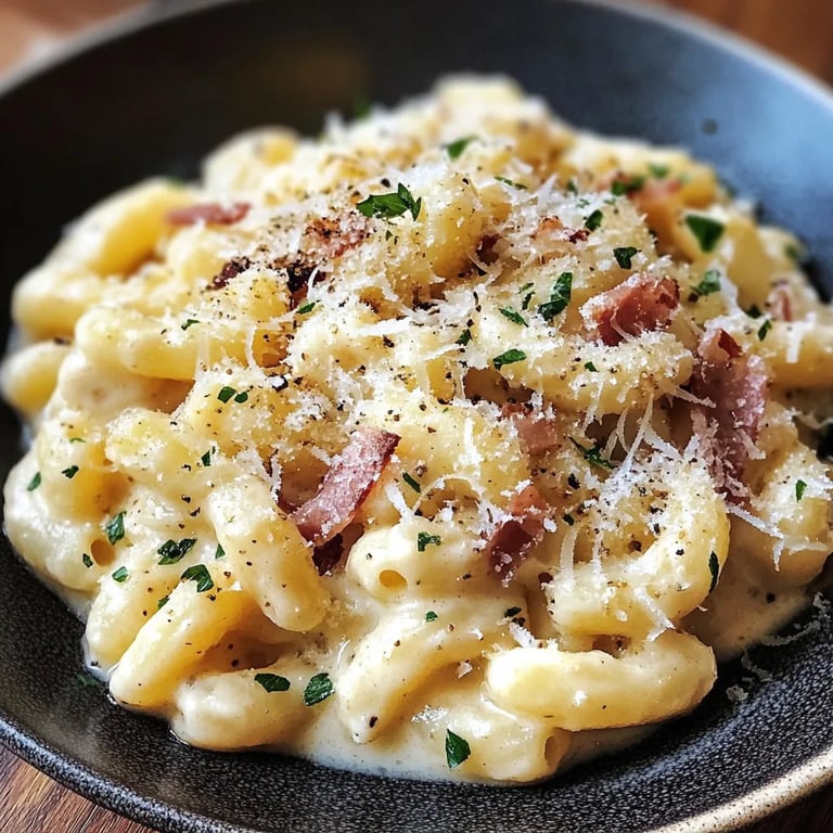 Gnocchi Carbonara ohne Sahne