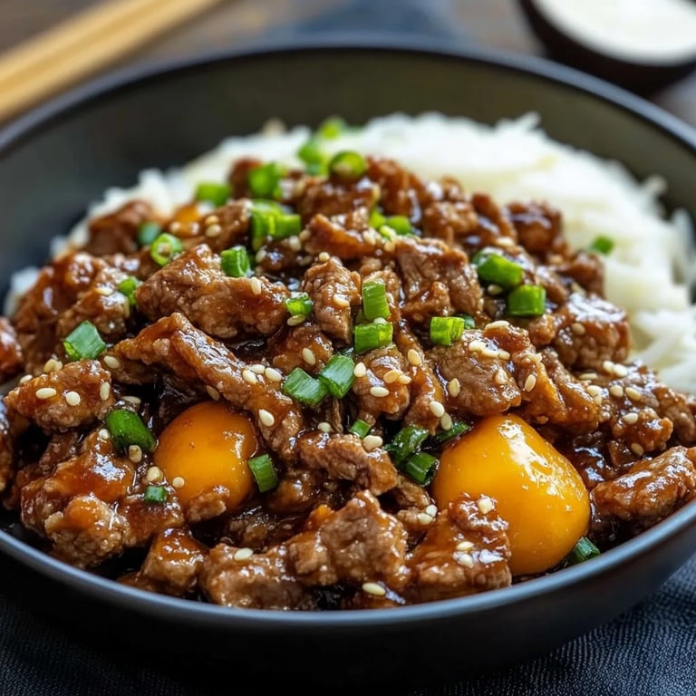 Einfaches Bulgogi mit Hackfleisch