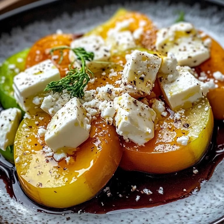 Gebackener Hokkaido mit Feta