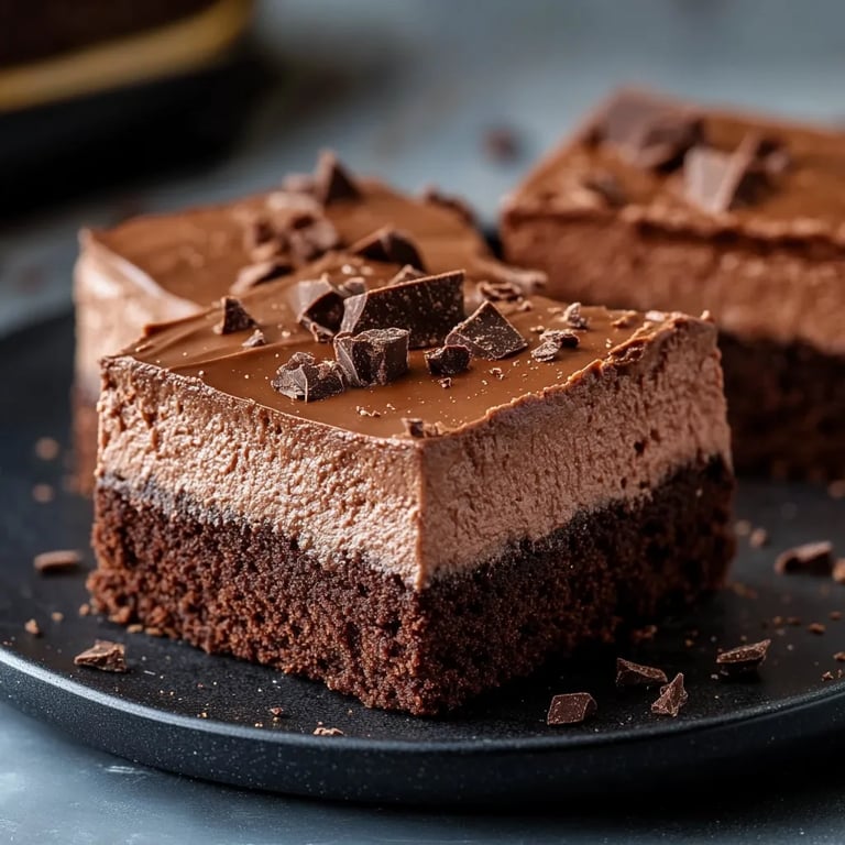 Chocolate Mousse Brownies