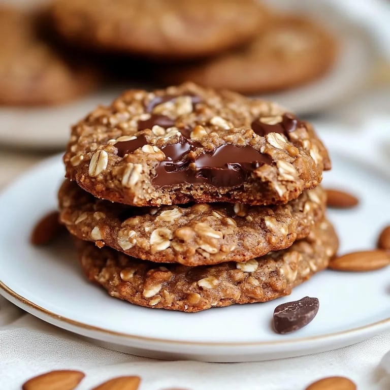 Galletas Suecas de Avena con Chocolate