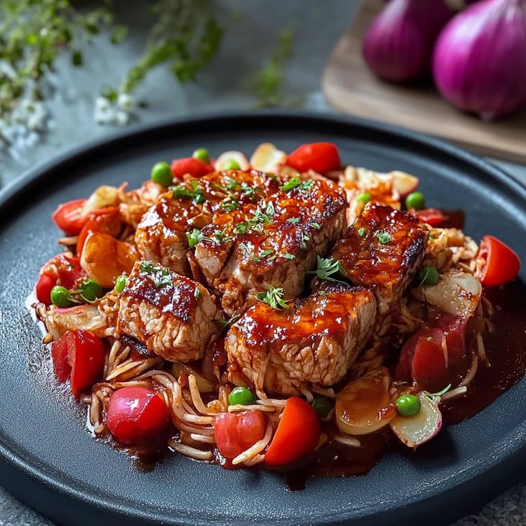 Serbisches Reisfleisch