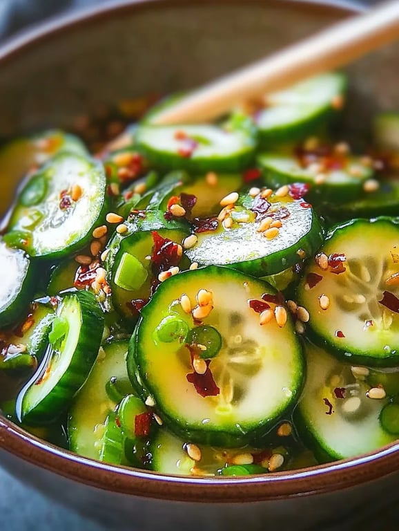 Easy Asian Cucumber Salad