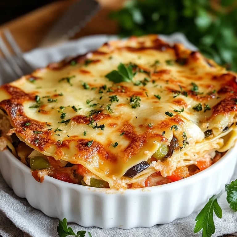 Gemüselasagne schnell und einfach