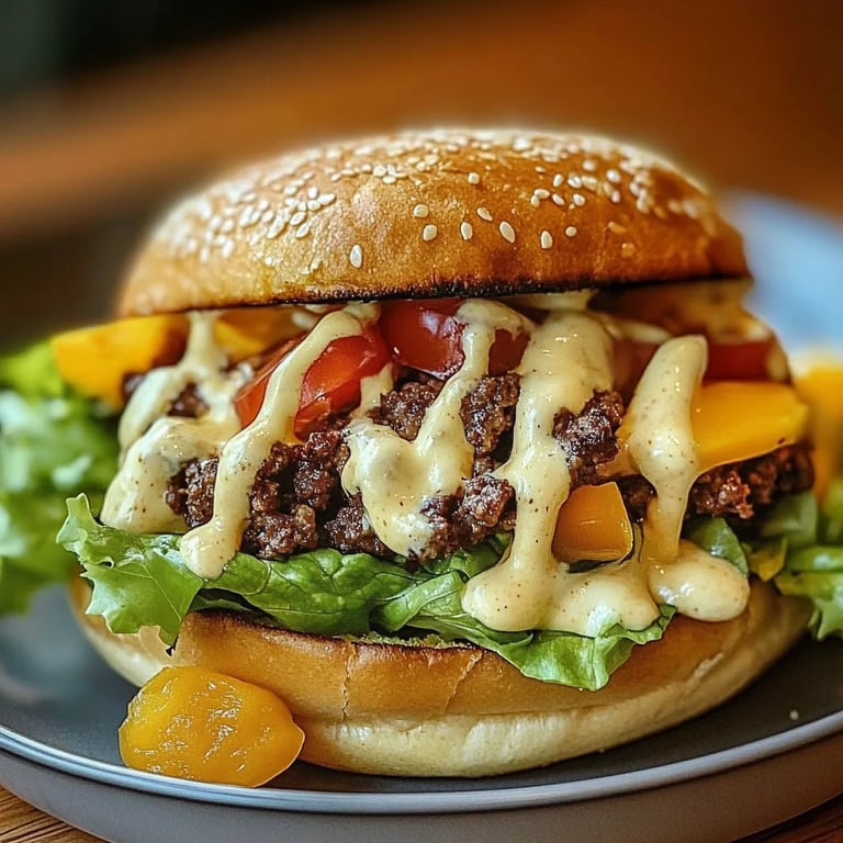 Cheeseburger Salat