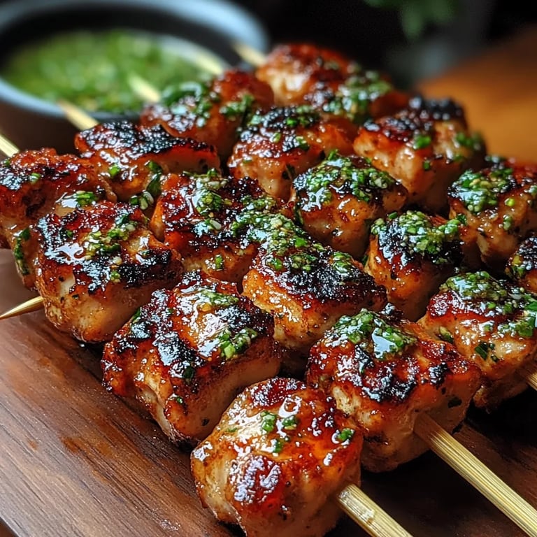 Grilled Thai Coconut Chicken Skewers: An Amazing Ultimate Recipe