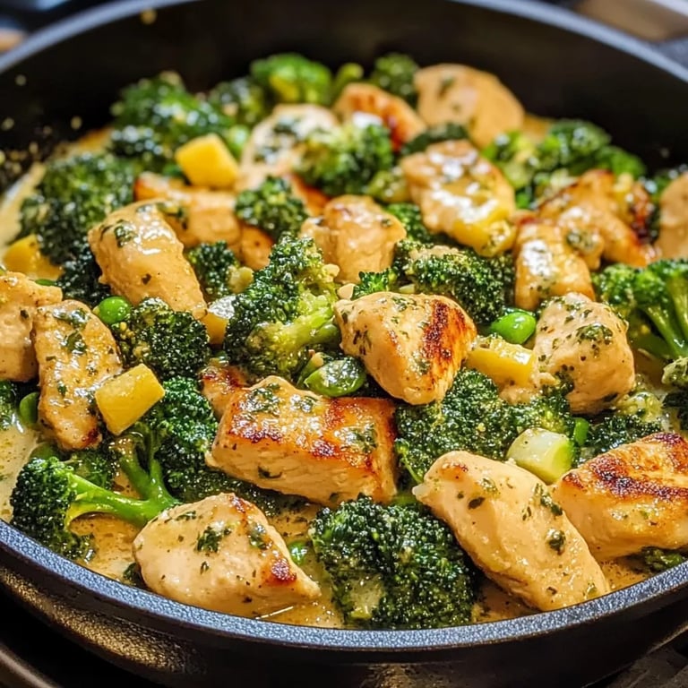 Pollo Cremoso Brócoli: Una Increíble Receta Última
